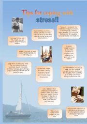 English Worksheet: Stress!! (part2) (29.07.08)