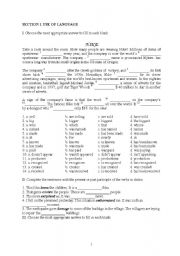 English Worksheet: study sheet