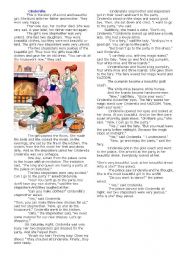 English Worksheet: a story