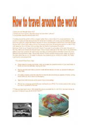 How to travel around the world?