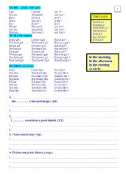English worksheet: Present Simple Easy Exercises