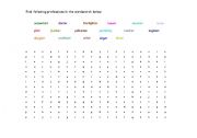 English Worksheet: professions wordsearch (jobs)