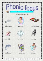 English worksheet: Phonic focus