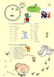 English Worksheet: A or An? (01.08.08)
