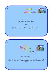 Maisie and the dolphin - Card no.96 - Puzzle (summary) part  2 out of 2