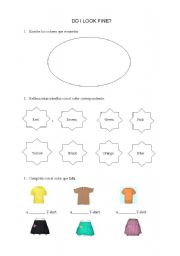 English worksheet: How do I look?