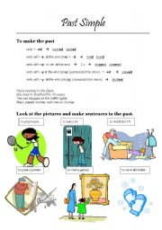 English Worksheet: Past Simple 