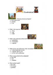 English Worksheet: Little Red Riding Hood - Hoodwiked!!