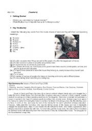 English Worksheet: Movie-Conversation class based on the film 