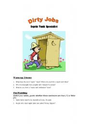 Dirty Jobs / Septic Tank Specialist