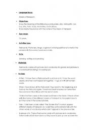 English Worksheet: microteaching vocabulary- means of transport