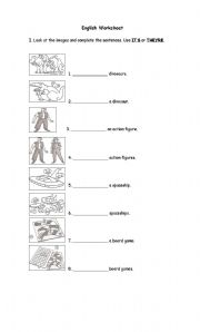 English Worksheet: plurals