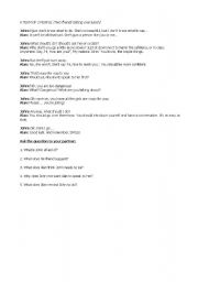 English worksheet: dialogues