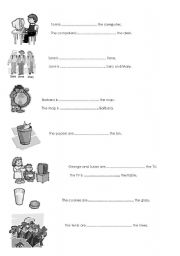 English Worksheet: prepositions