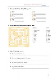 English worksheet: Revision Exercises