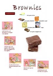 English Worksheet: Brownies