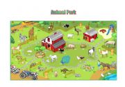 English Worksheet: Animal park