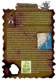 English Worksheet: Blackbeard