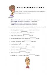 English worksheet: Modals