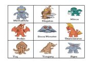 English Worksheet: CATCHING LITTLE MONSTERS