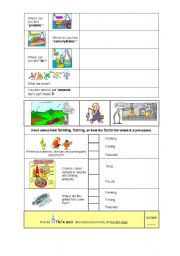 English Worksheet: Healthy Food vs. Junk Food (2nd Part )