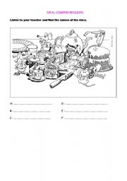 English Worksheet: C.O Find the mice