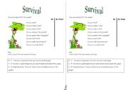 Survival - Are you prepared for the jungle?