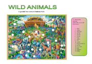 English Worksheet: Wild animals - A guided tour around Badoka Park