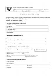 English worksheet: HOW LONG