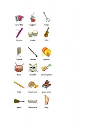 music instruments