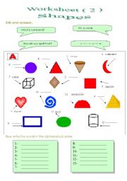 English Worksheet: Vocabulary game 2