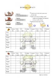 English Worksheet: are you going to_______?