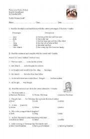 English worksheet: 