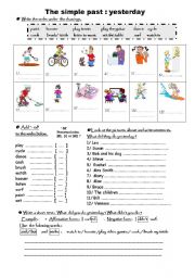 English Worksheet: The simple past