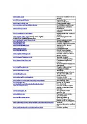 English Worksheet: useful literacy resources