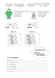 English Worksheet: Past Simple - Verb 