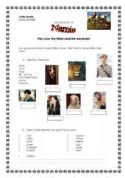 Narnia - movie activity