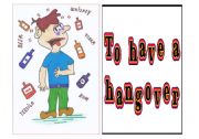 English Worksheet: Idioms 7 out of 9 - to have a hangover