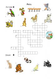 pet crosswords