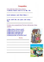 English Worksheet: Composition 