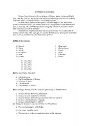 English worksheet: BUSINESS IS BUSINESS