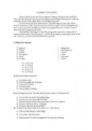 English Worksheet: BUSINESS IS BUSINESS