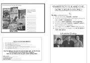 English Worksheet: Harry Potter and the Sorcerers Stone
