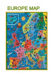 English Worksheet: Maps-Europe map