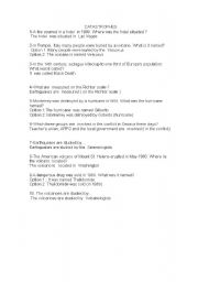 English Worksheet: PASSIVE VOICE TRIVIS