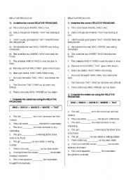 relative pronouns