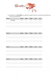 English Worksheet: Euro 2008