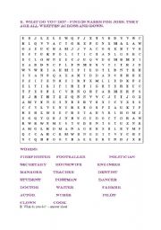 Jobs - wordsearch