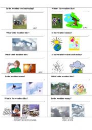 English Worksheet: Weather