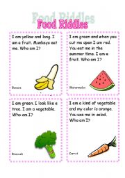 Food Riddles